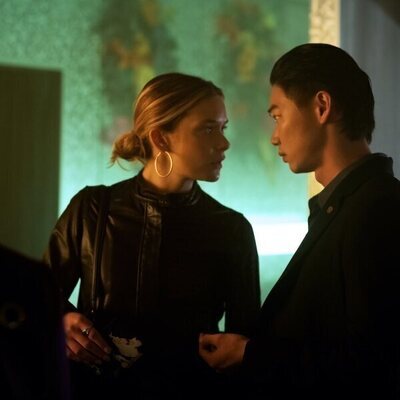 Rachel Keller y Sho Kasamatsu en el 1x07 de 'Tokyo Vice'