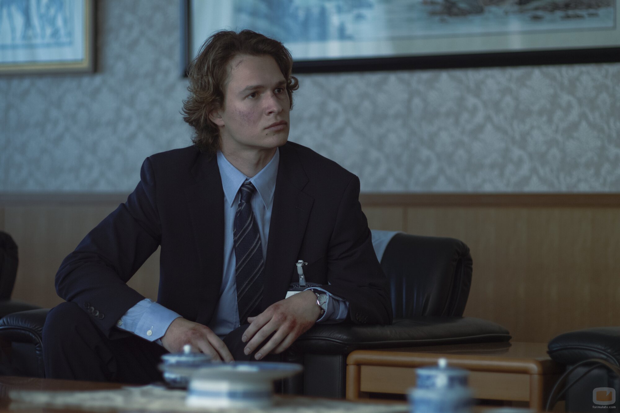 Imagen de Ansel Elgort en 2x01 titulado 'Nunca debes fallar' de 'Tokyo Vice'