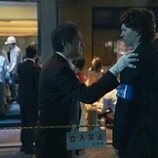 Ansel Elgort y Ken Watanabe en la temporada 2 y el capítulo 06 de 'Tokyo Vice'