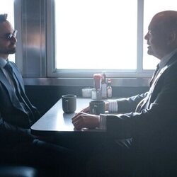 Charlie Cox y Vincent D'Onofrio en 1x01 'Media hora en el cielo' de 'Daredevil: Born Again'