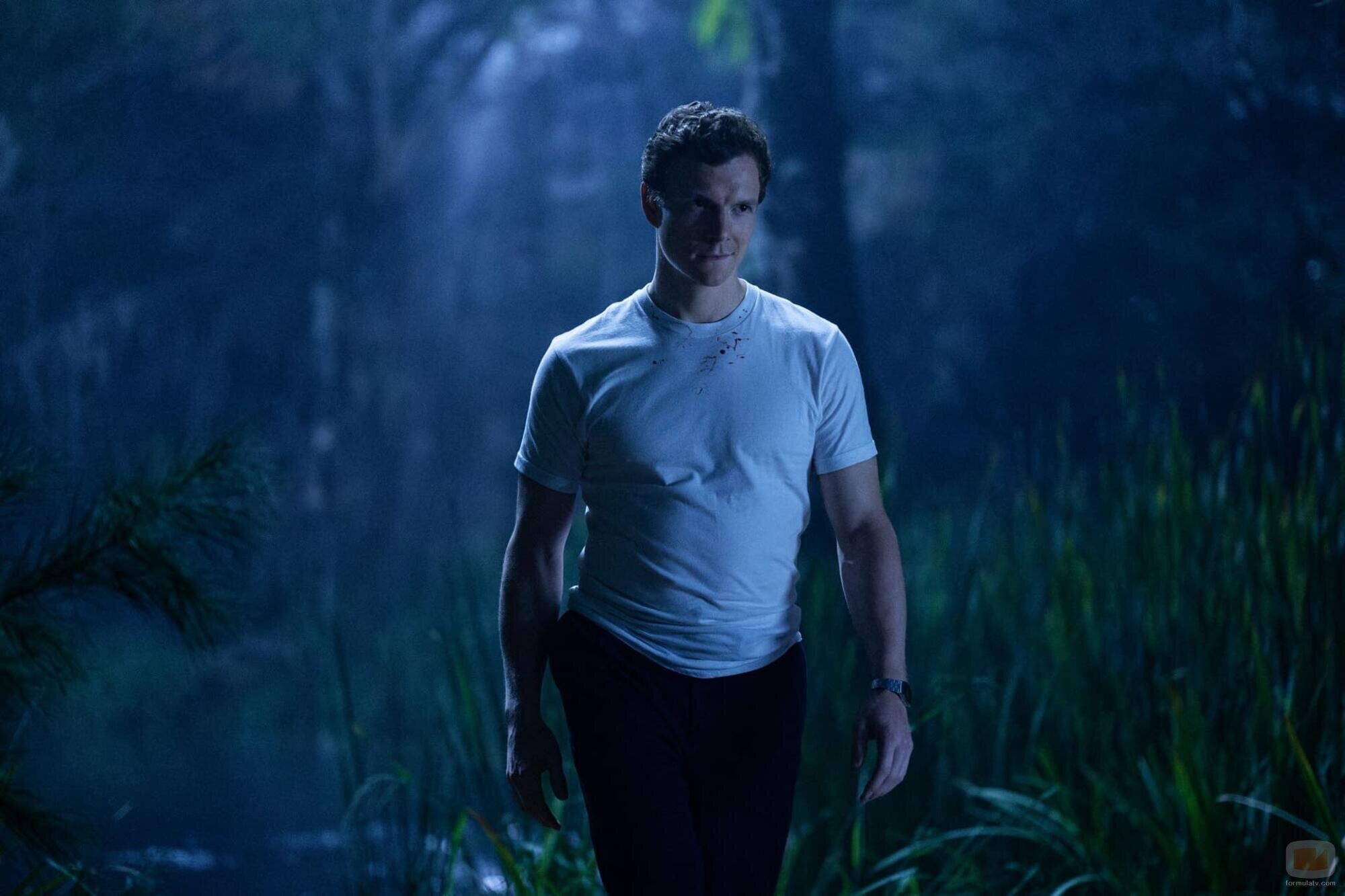 Patrick Gibson en la temporada 1 y el capítulo 01 de 'Dexter: Pecado original'