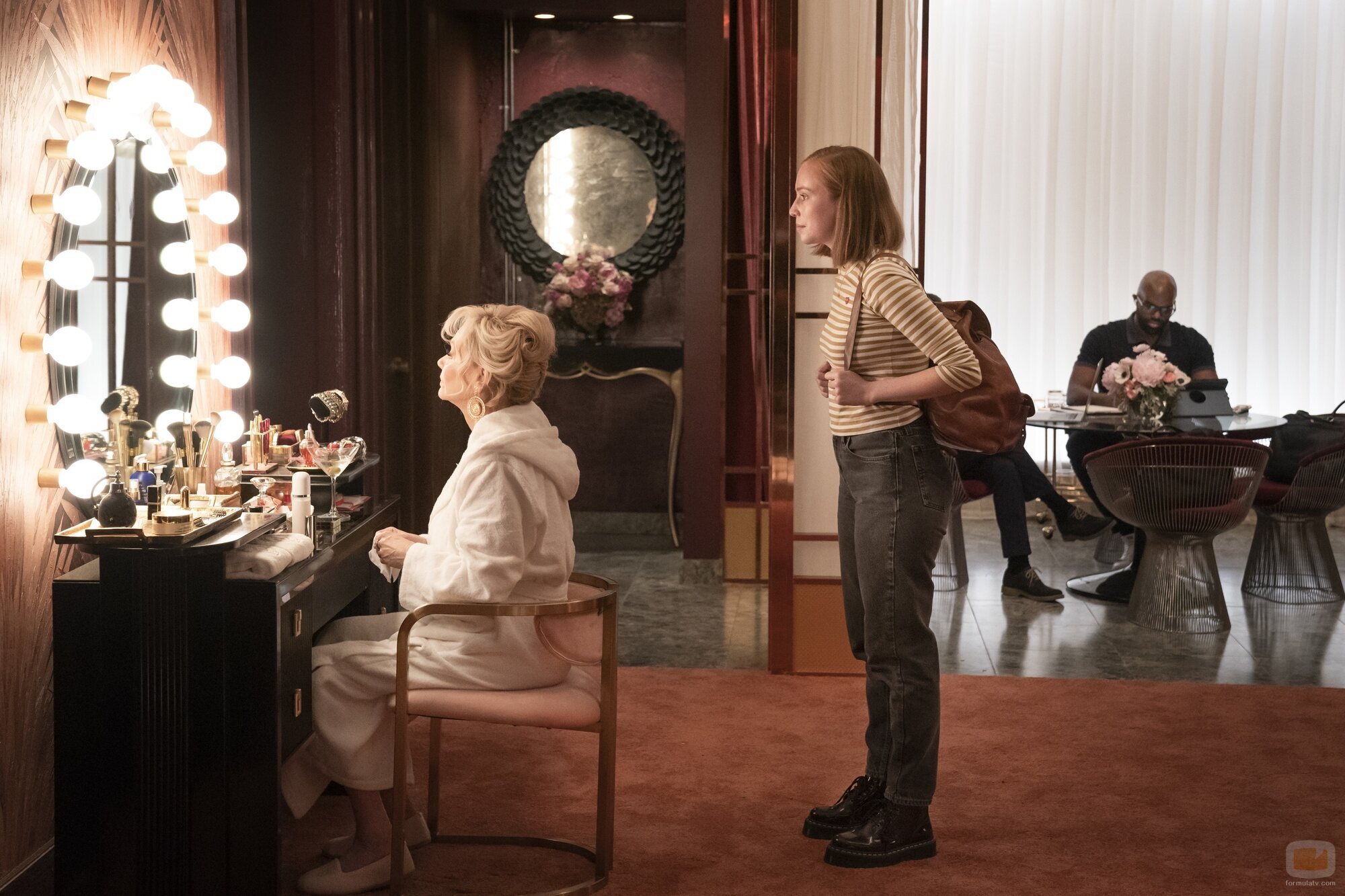 Jean Smart y Hannah Einbinder en la temporada 1 y el capítulo 02 de 'Hacks'