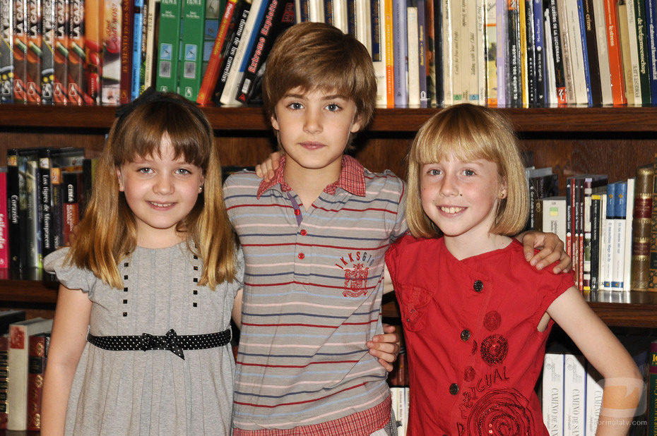 Niños de la quinta temporada de 'El internado'