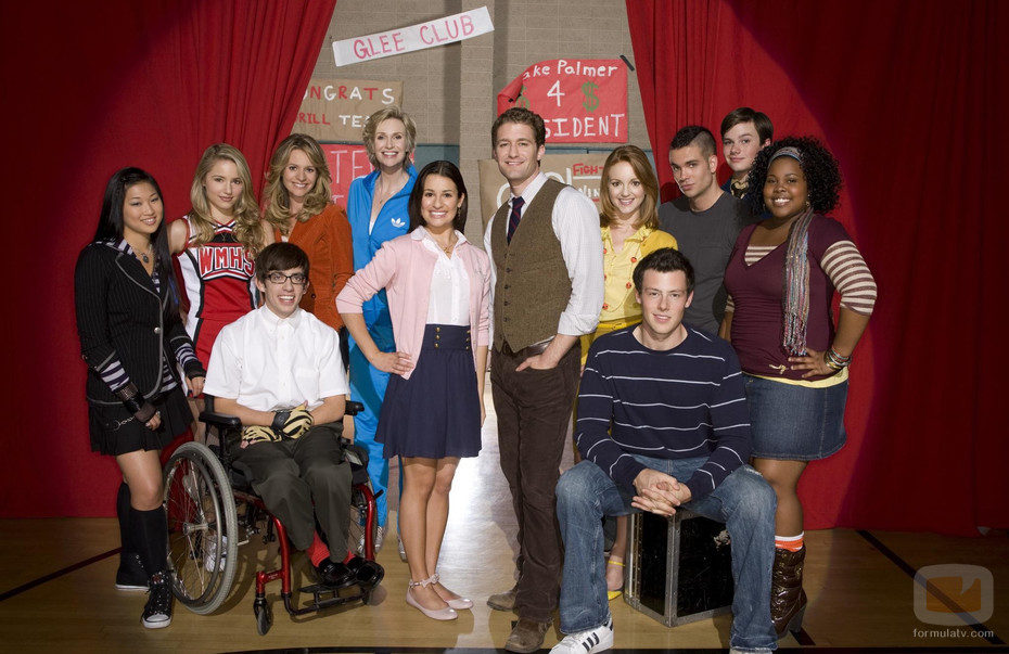 Foto promocional de 'Glee'