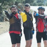 Paco Tous, Mario Casas y Pepón Nieto en 'Los hombres de Paco'