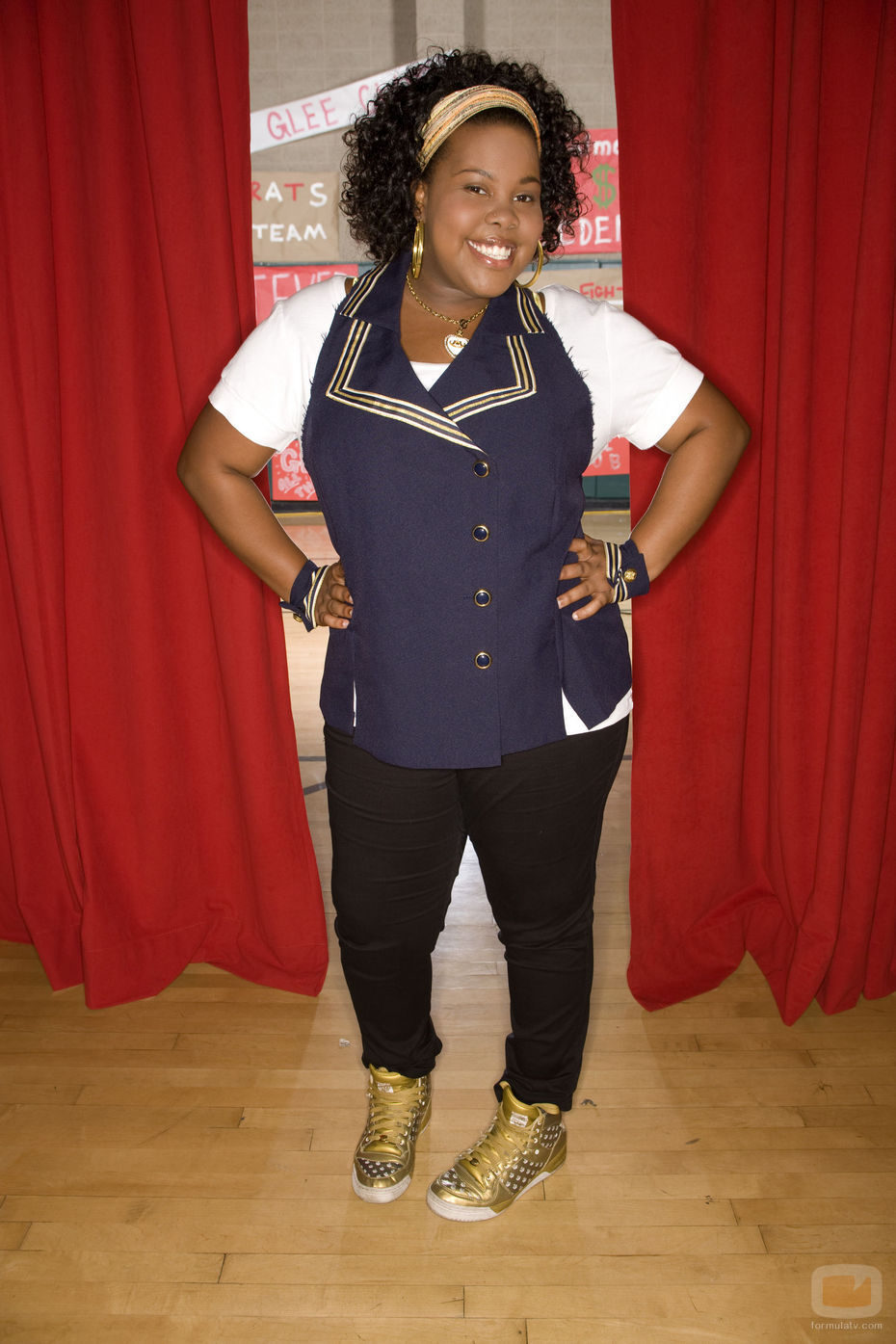 Amber Riley, Mercedes en 'Glee'