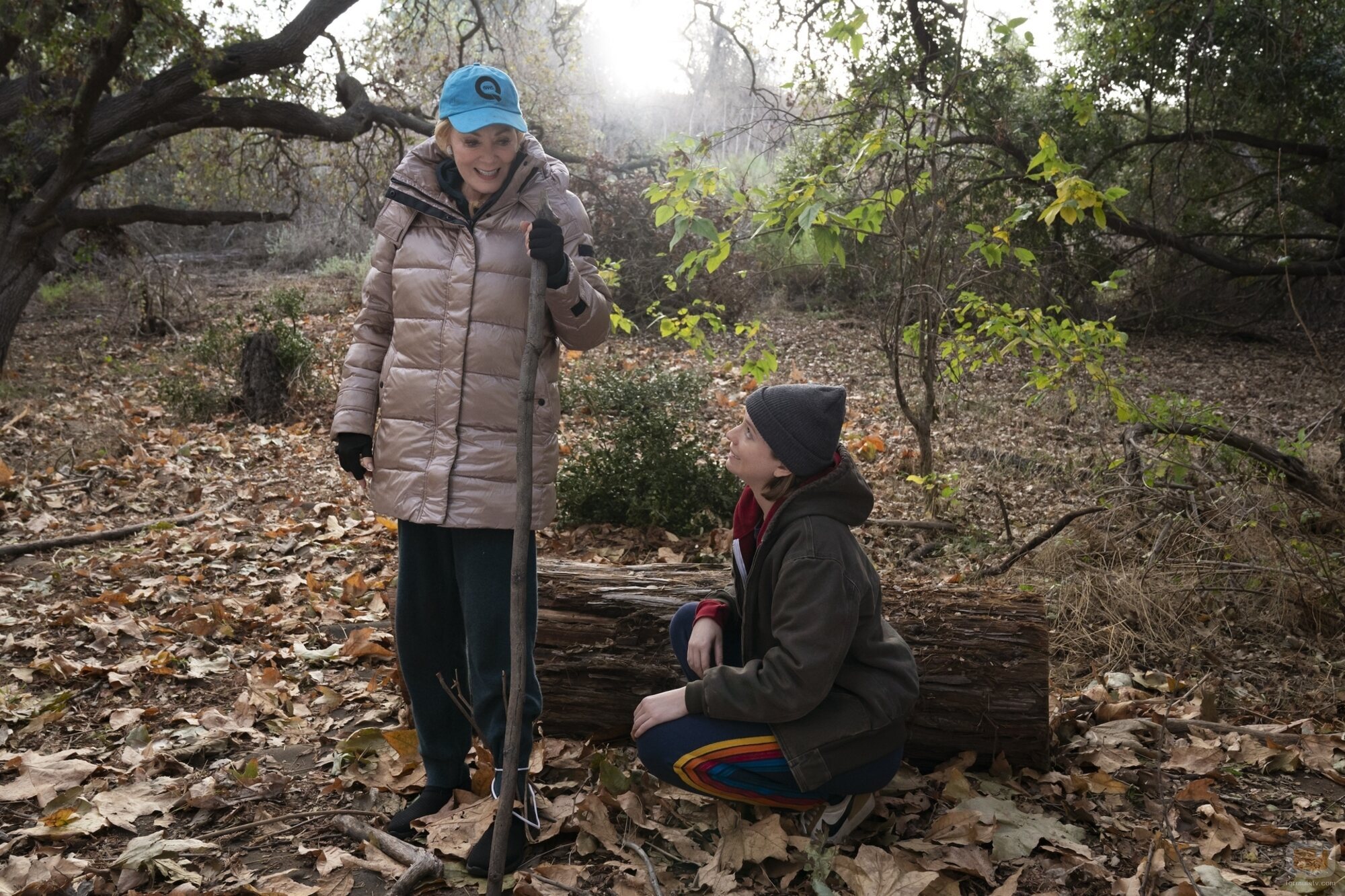 Jean Smart y Hannah Einbinder en 3x05 titulado 'Un día' de 'Hacks'