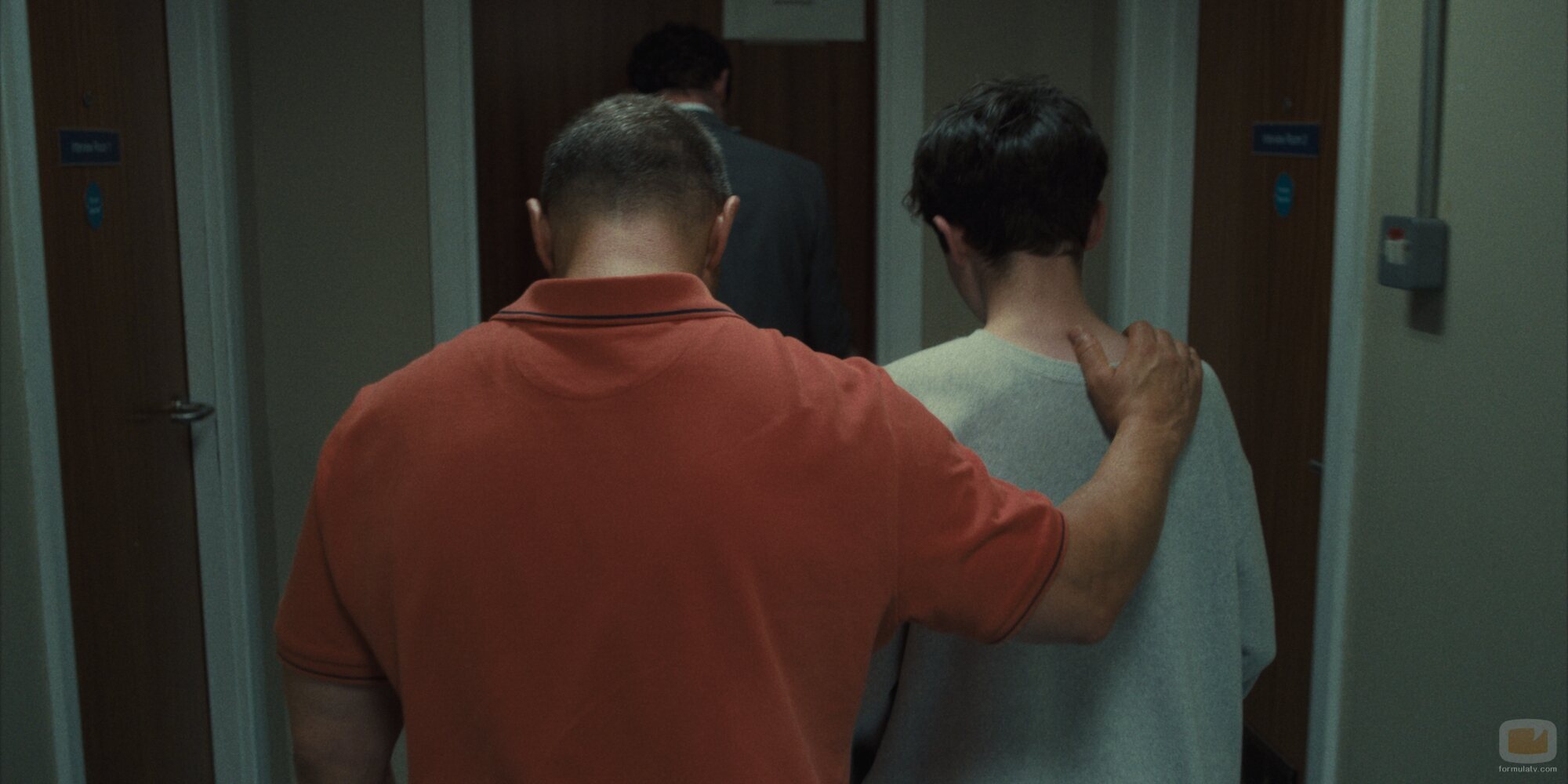 Imagen de Stephen Graham y Owen Cooper en 'Episodio 1' de 'Adolescencia'