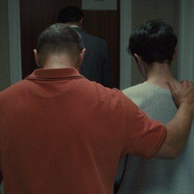 Imagen de Stephen Graham y Owen Cooper en 'Episodio 1' de 'Adolescencia'