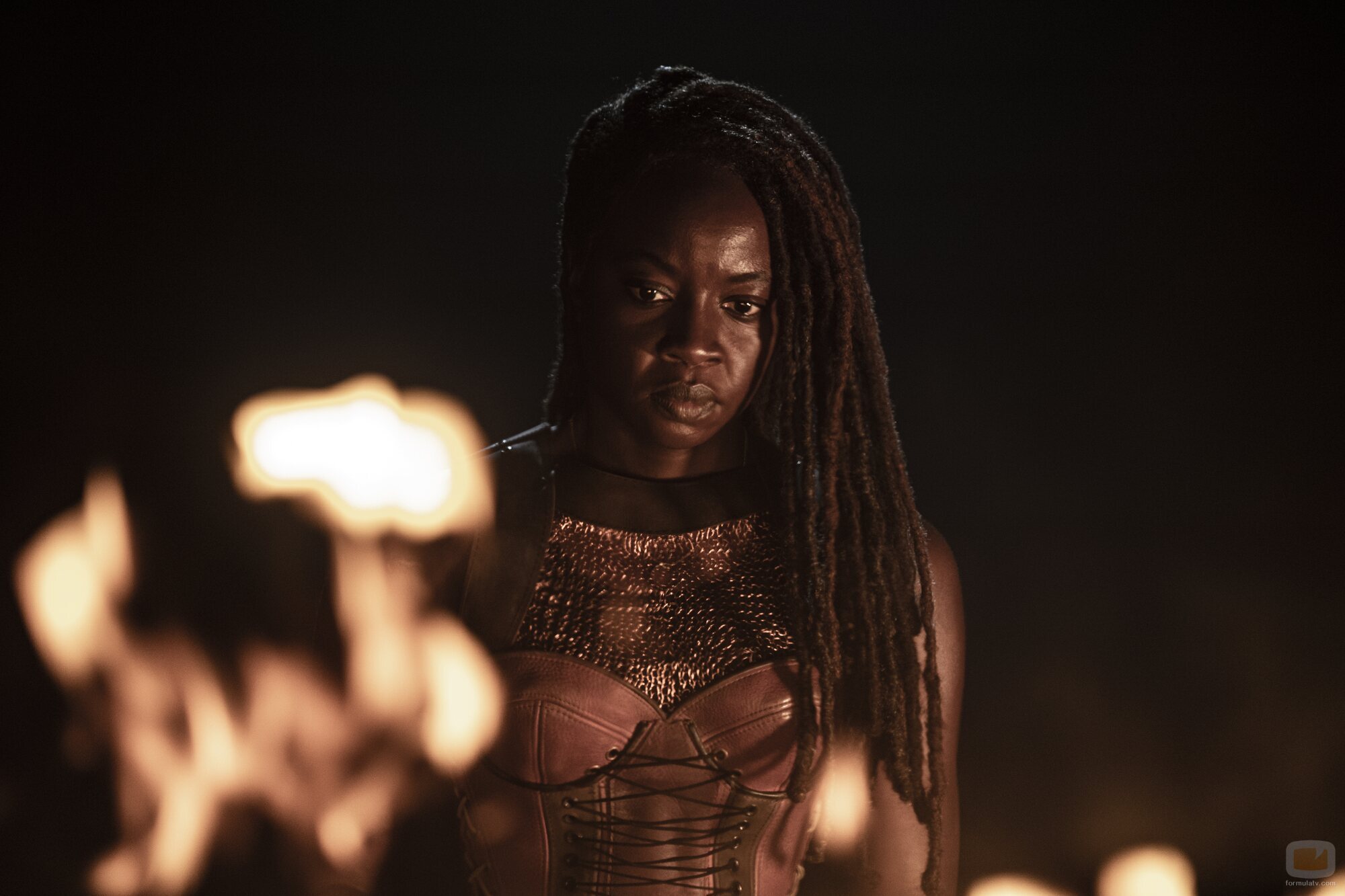Danai Gurira en la temporada 11 y el capítulo 24 de 'The Walking Dead'
