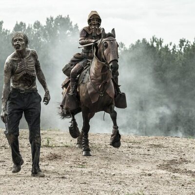 Foto de Danai Gurira en la temporada 11 y el capítulo 24 de 'The Walking Dead'