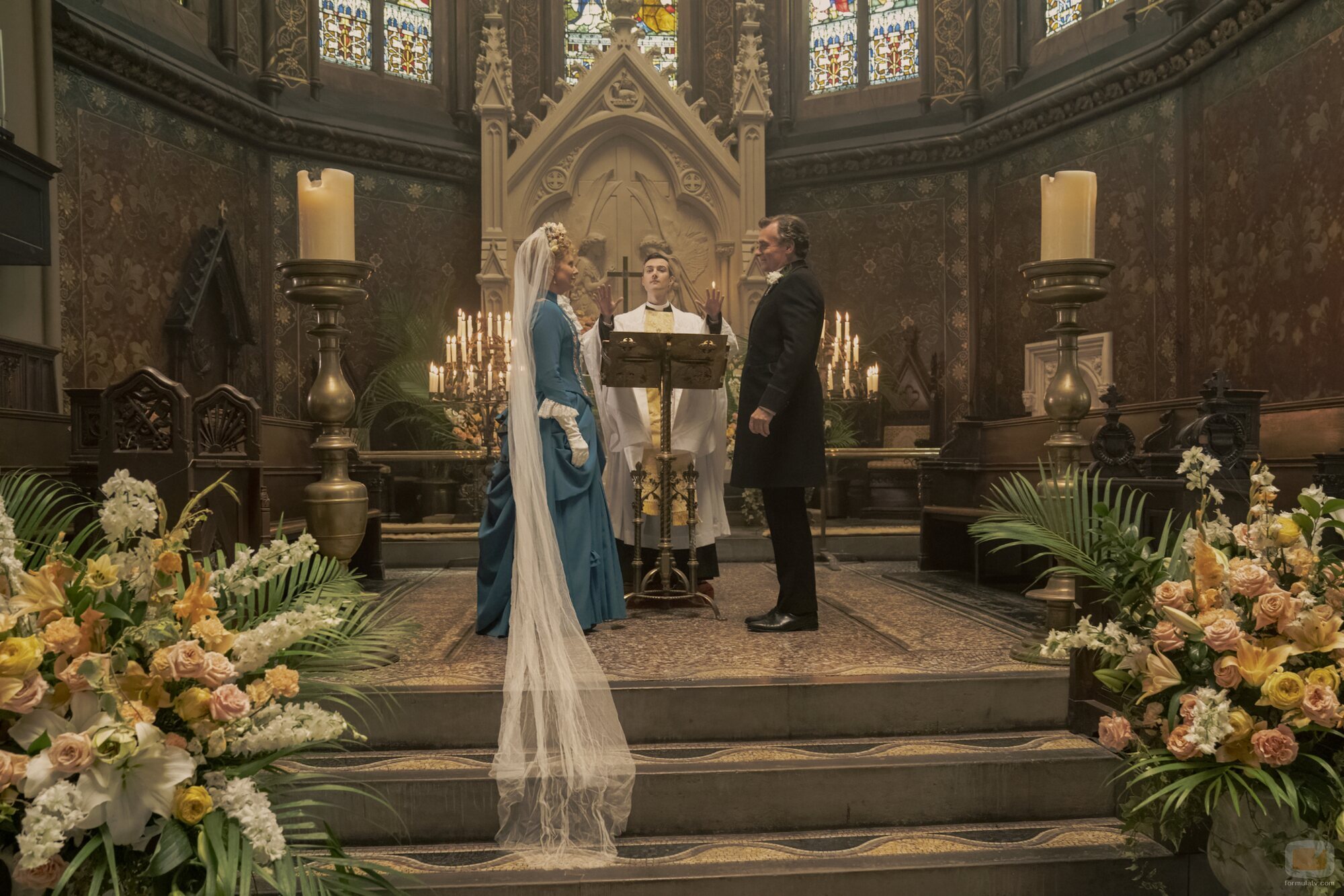 Robert Sean Leonard y Cynthia Nixon en 2x05 titulado 'Al alcance de la mano' de 'La edad dorada'