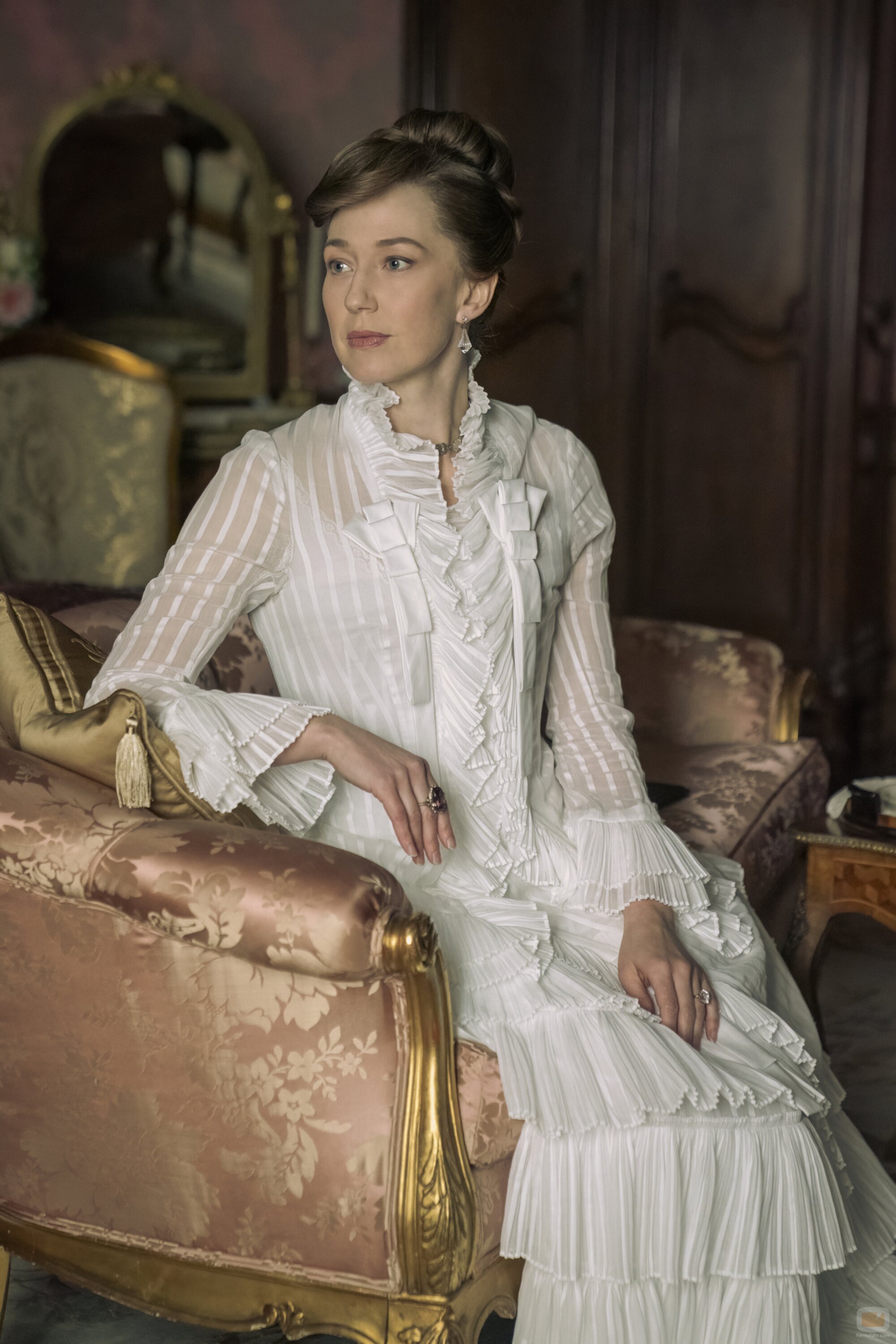 Carrie Coon en la temporada 2 y el capítulo 05 de 'La edad dorada'