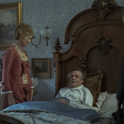 Robert Sean Leonard y Christine Baranski en el 2x07 de 'The Gilded Age'