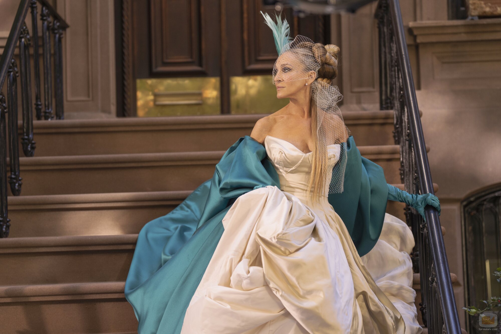 Sarah Jessica Parker en 2x01 titulado 'La Met o yo' de 'And Just Like That...'