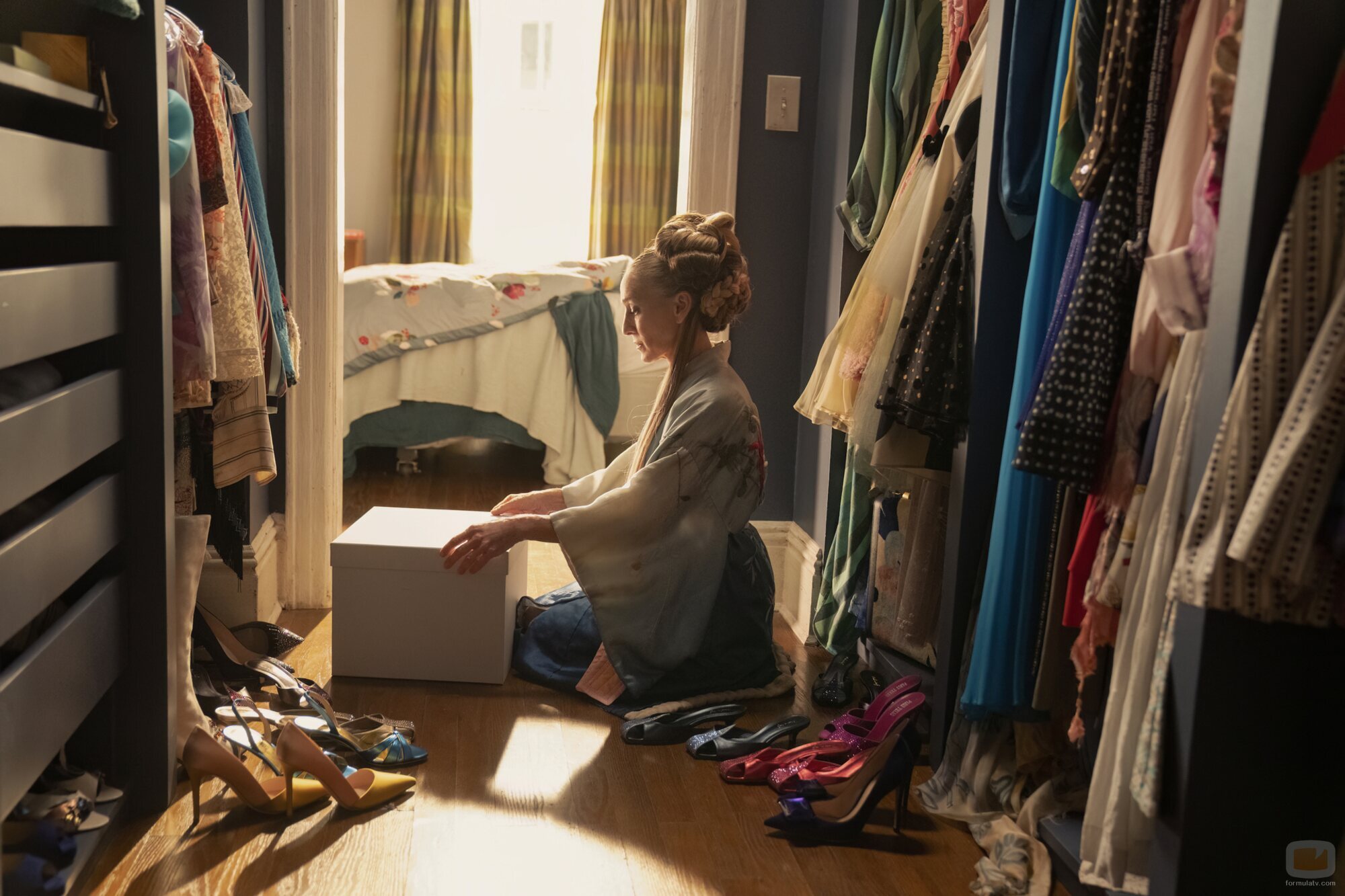 Sarah Jessica Parker en 2x01 'La Met o yo' de 'And Just Like That...'