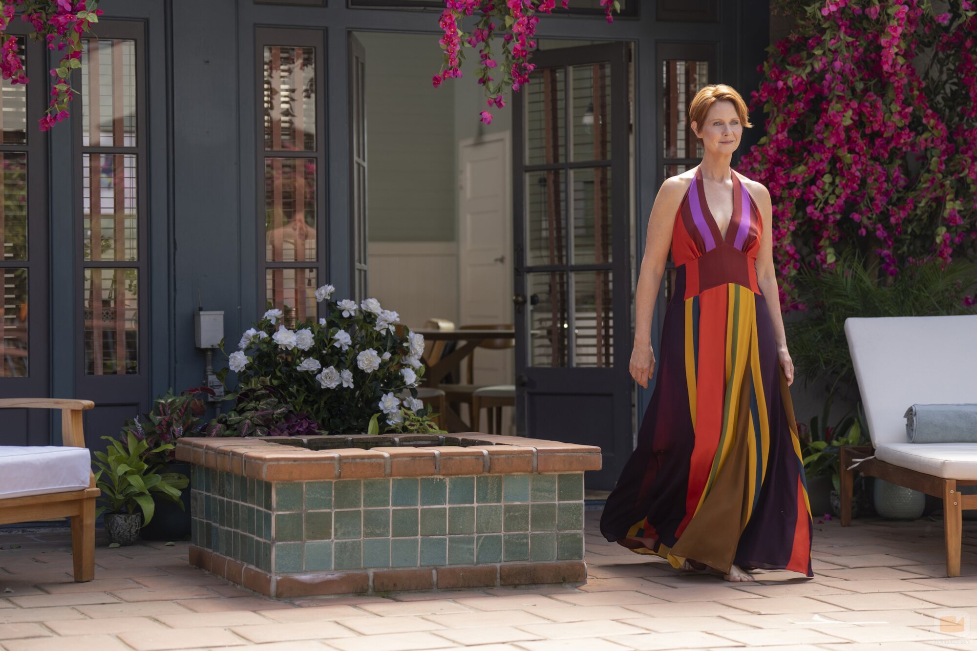 Cynthia Nixon en 2x01 'La Met o yo' de 'And Just Like That...'