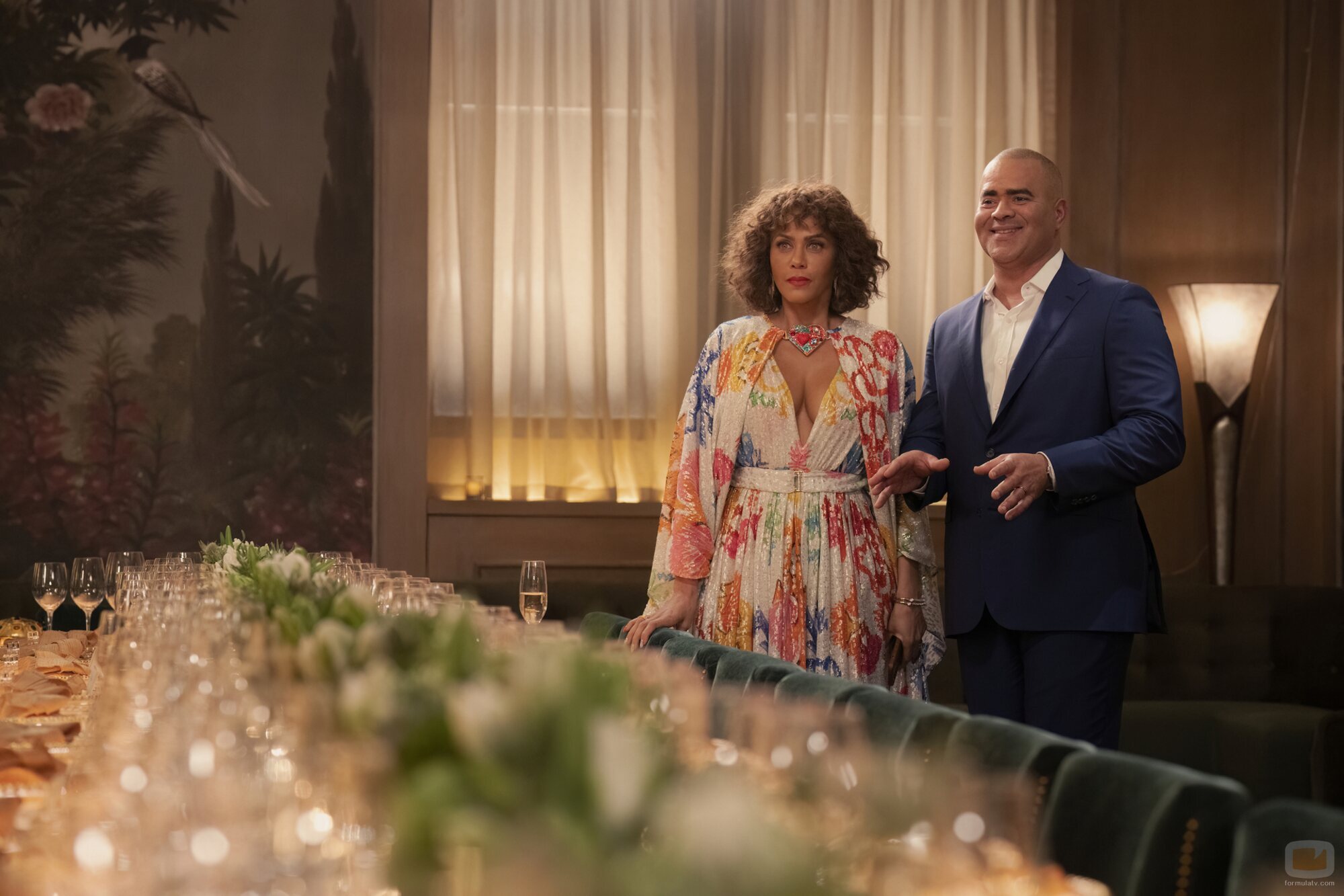 Nicole Ari Parker y Chris Jackson en la temporada 2 y el capítulo 04 de 'And Just Like That...'