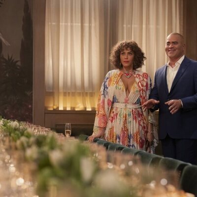 Nicole Ari Parker y Chris Jackson en la temporada 2 y el capítulo 04 de 'And Just Like That...'