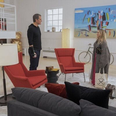 Sarah Jessica Parker y Daniel Cosgrove en 2x05 'Truco o trato' de 'And Just Like That...'