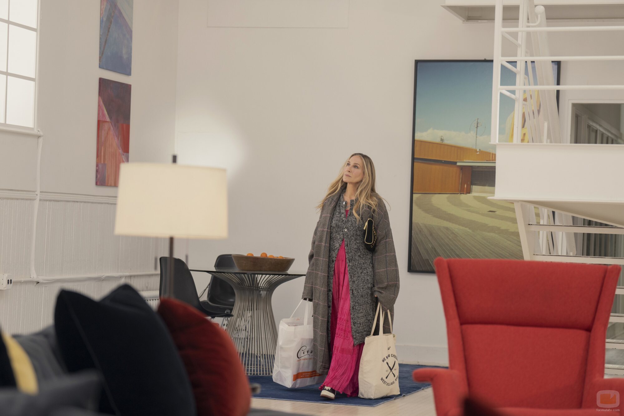 Escena de Sarah Jessica Parker en 2x05 titulado 'Truco o trato' de 'And Just Like That...'