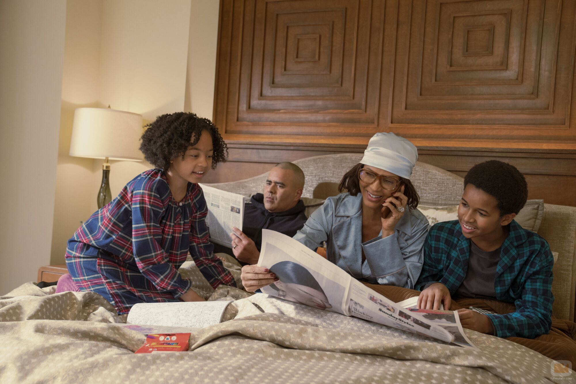 Imagen de Nicole Ari Parker y Chris Jackson en Capítulo 6 titulado 'Ciclogénesis explosiva' de 'And Just Like That...'