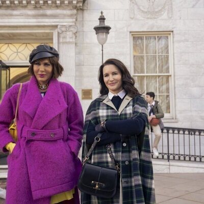 Kristin Davis y Nicole Ari Parker en el 2x07 de 'And Just Like That...'