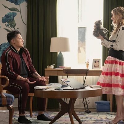 Sara Ramirez y Sarah Jessica Parker en 2x09 'Adios al barrio' de 'And Just Like That...'