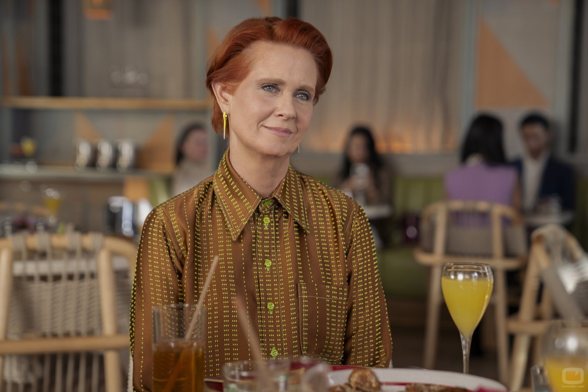 Cynthia Nixon en Capítulo 10 titulado 'La última cena, primera parte: aperitivo' de 'And Just Like That...'