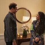 Karen Pittman y Gary Dourdan en 2x11 'La última cena, segunda parte: principal' de 'And Just Like That...'