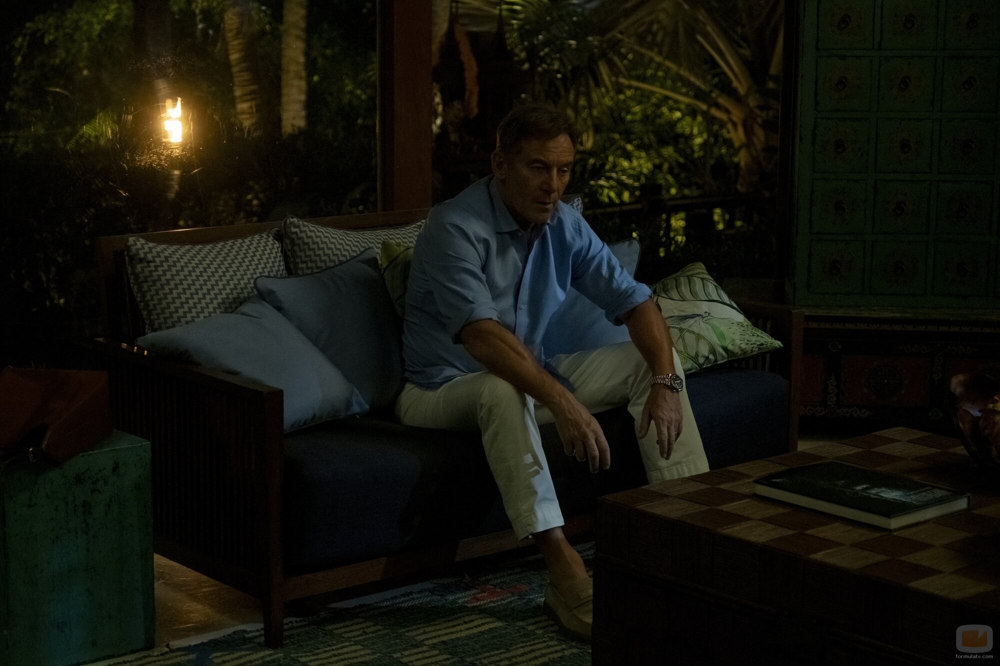 Jason Isaacs en el 3x05 de 'The White Lotus'