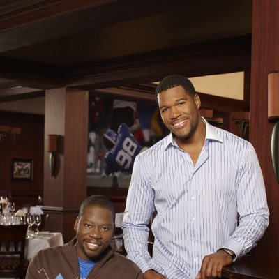 Michael Strahan y Daryl Mitchell