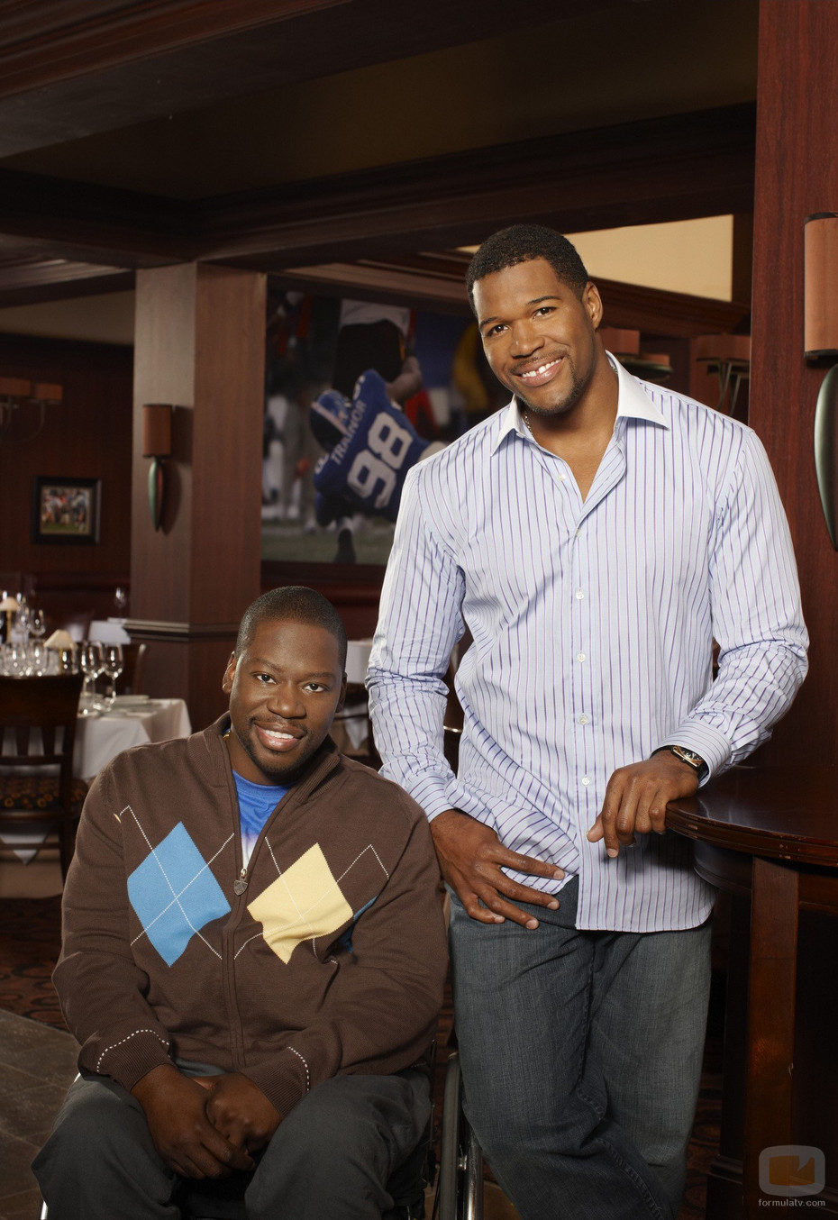 Michael Strahan y Daryl Mitchell