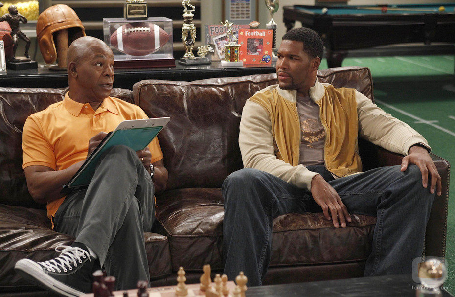 Michael Strahan y Daryl Mitchell en 'Brothers'