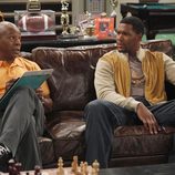 Michael Strahan y Daryl Mitchell en 'Brothers'