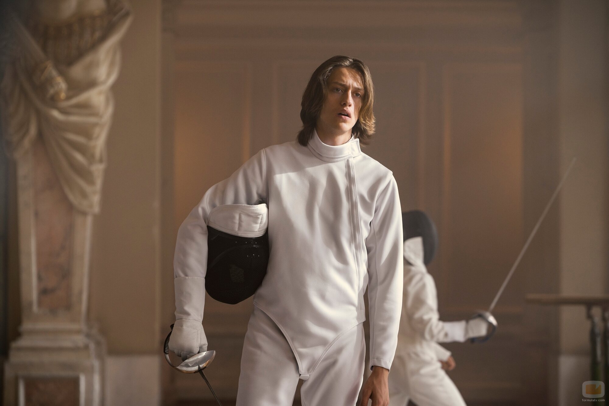 Percy Hynes White en la temporada 1 y el capítulo 01 de 'Miércoles'