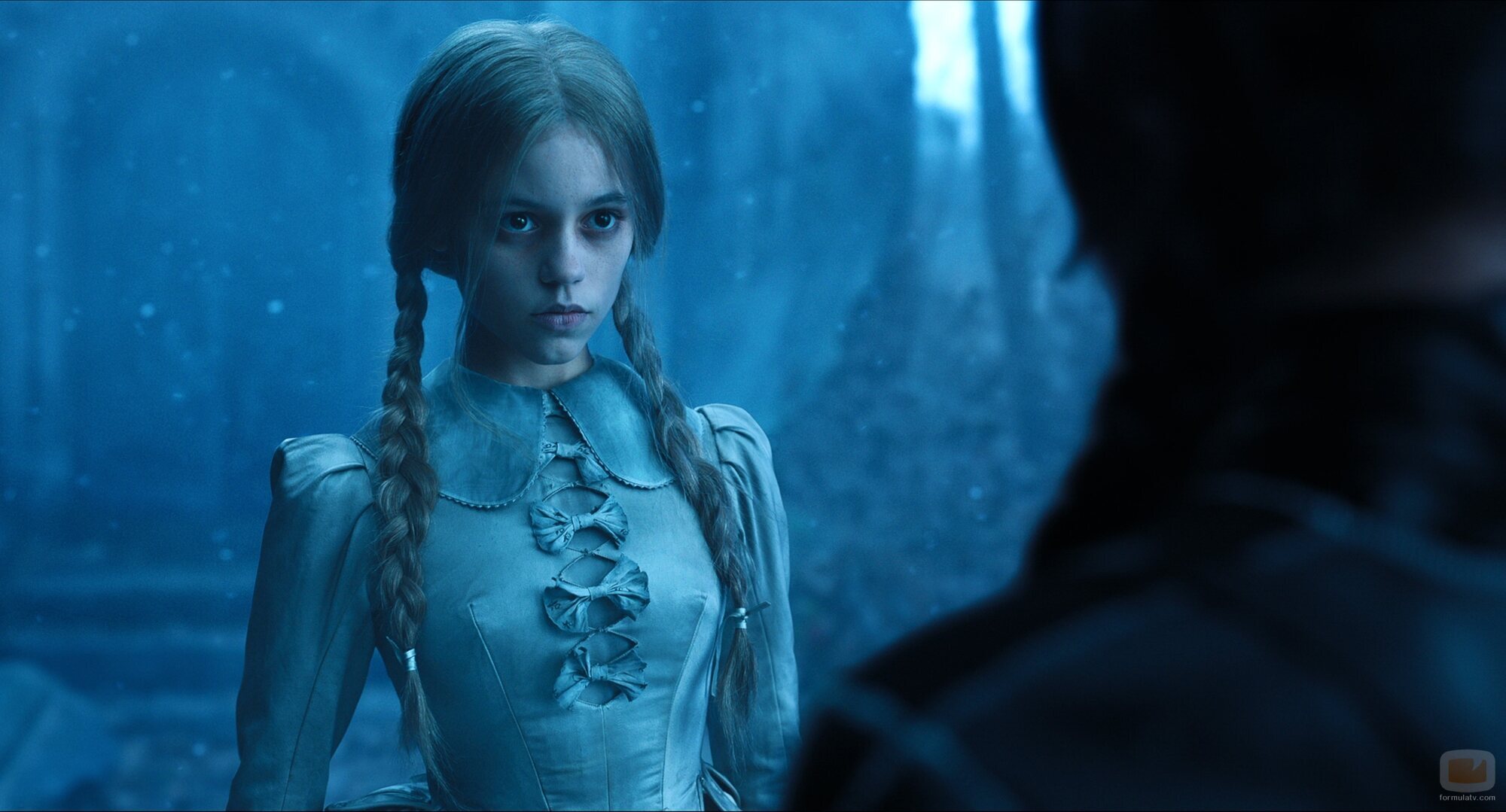Jenna Ortega en el 1x02 de 'Wednesday'