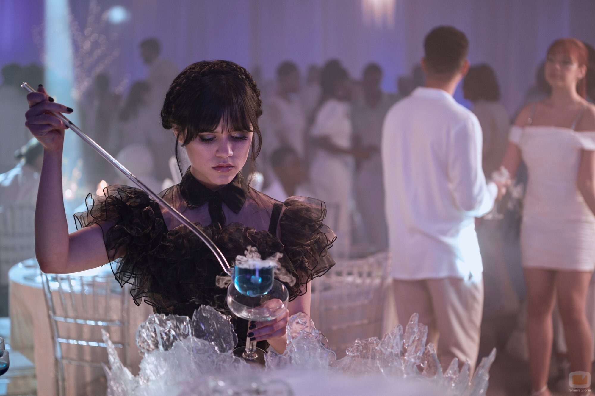 Jenna Ortega en el 1x04 de 'Wednesday'