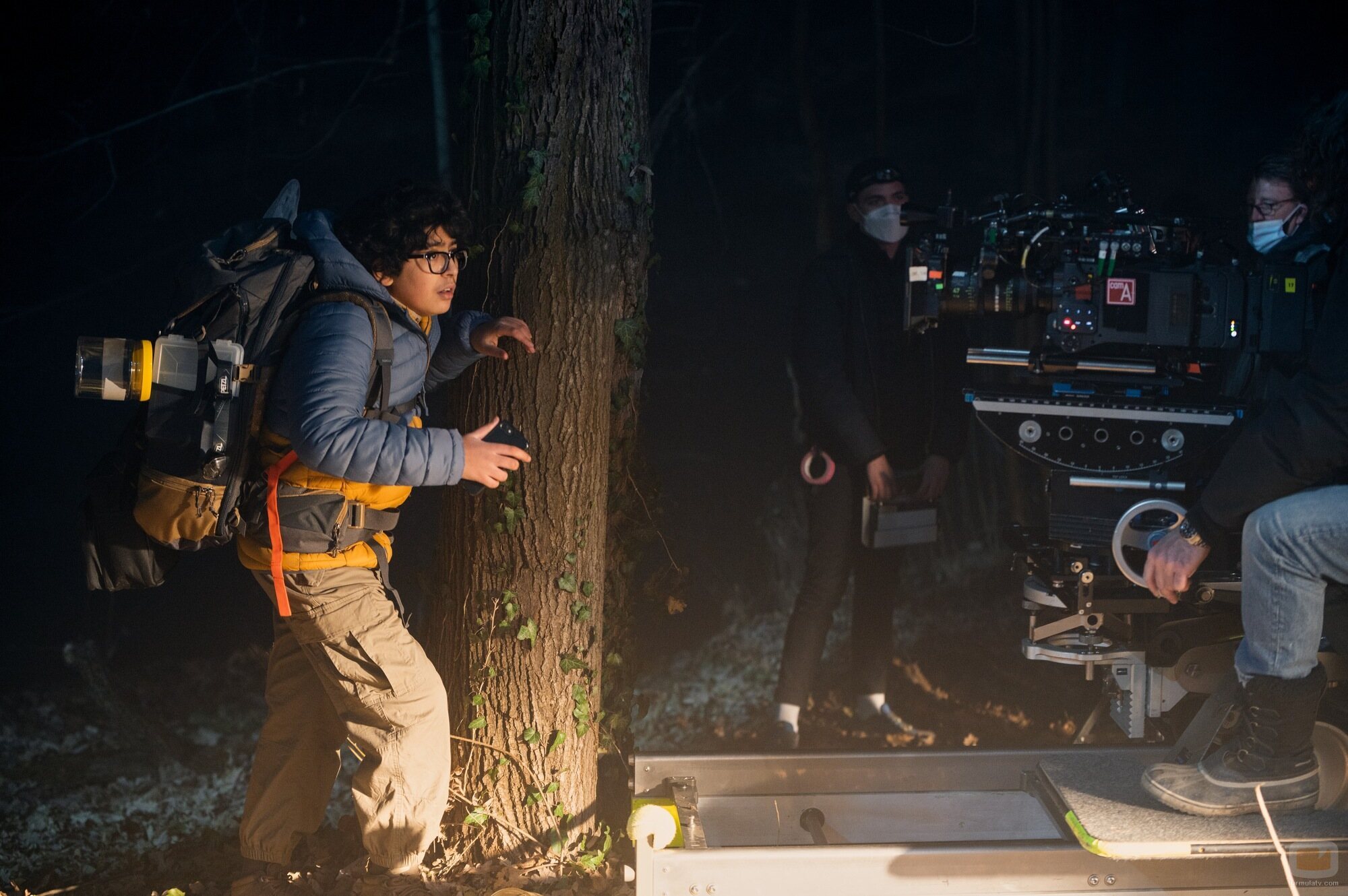 Moosa Mostafa en 1x04 titulado 'Qué noche la de ese día' de 'Miércoles'