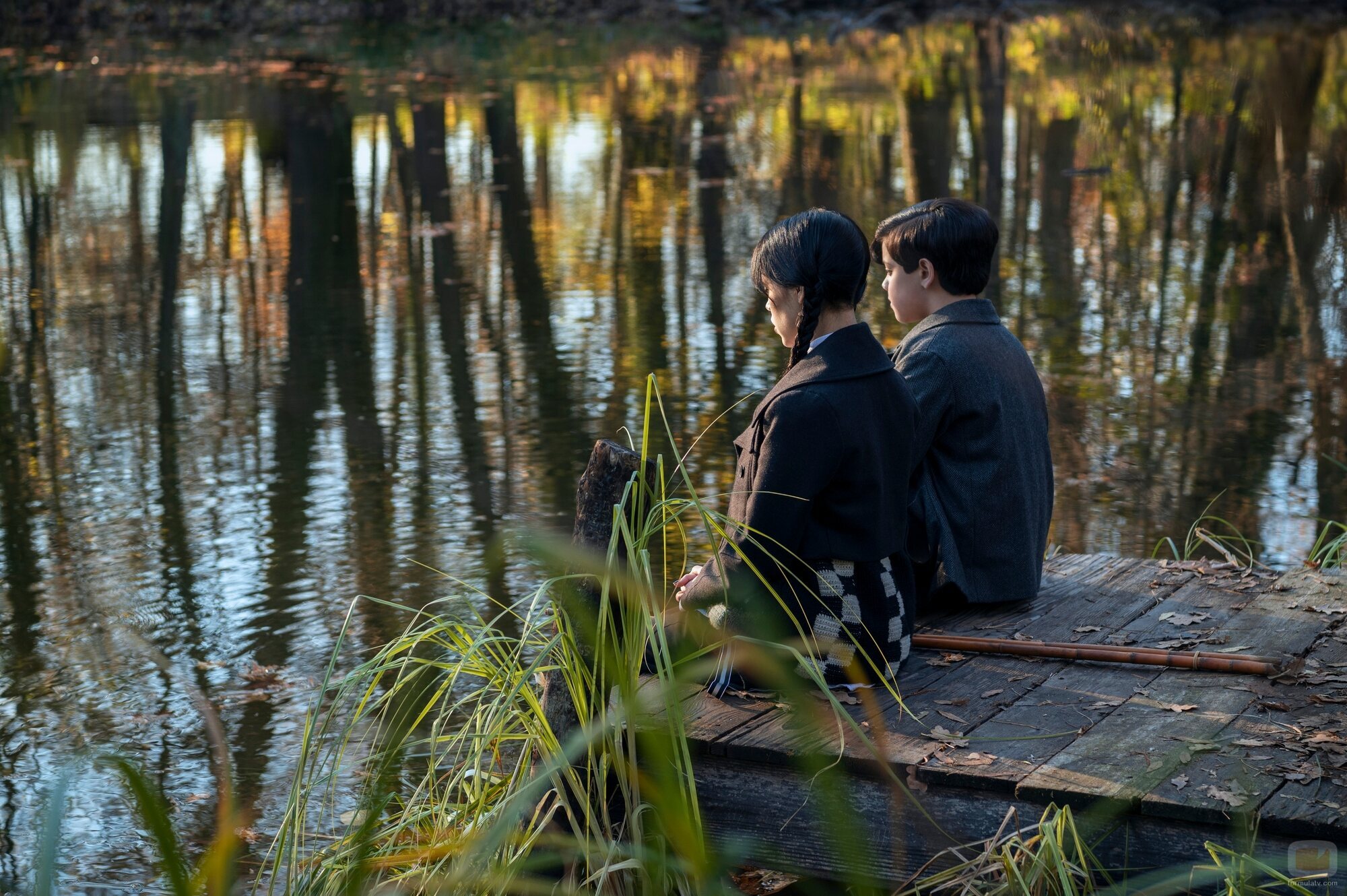 Jenna Ortega en 1x05 titulado 'Quien siembra vientos recoge trsiteza' de 'Miércoles'