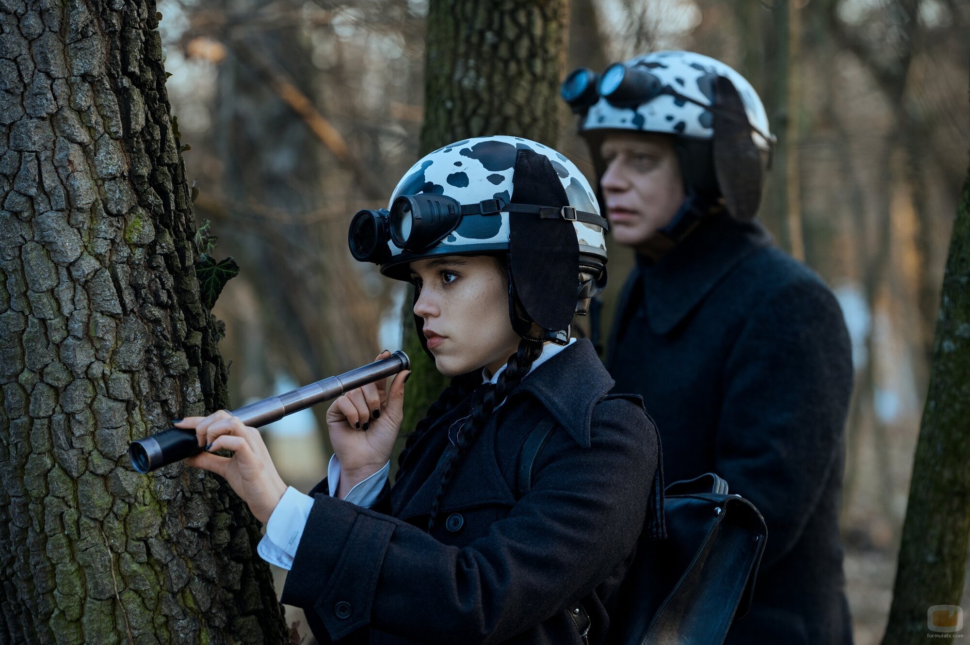 Jenna Ortega en el 1x07 de 'Wednesday'