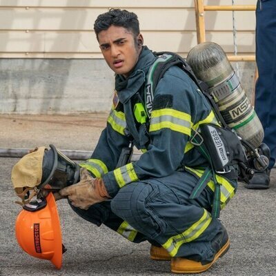 Anirudh Pisharody en la temporada 6 y el capítulo 14 de '9-1-1'