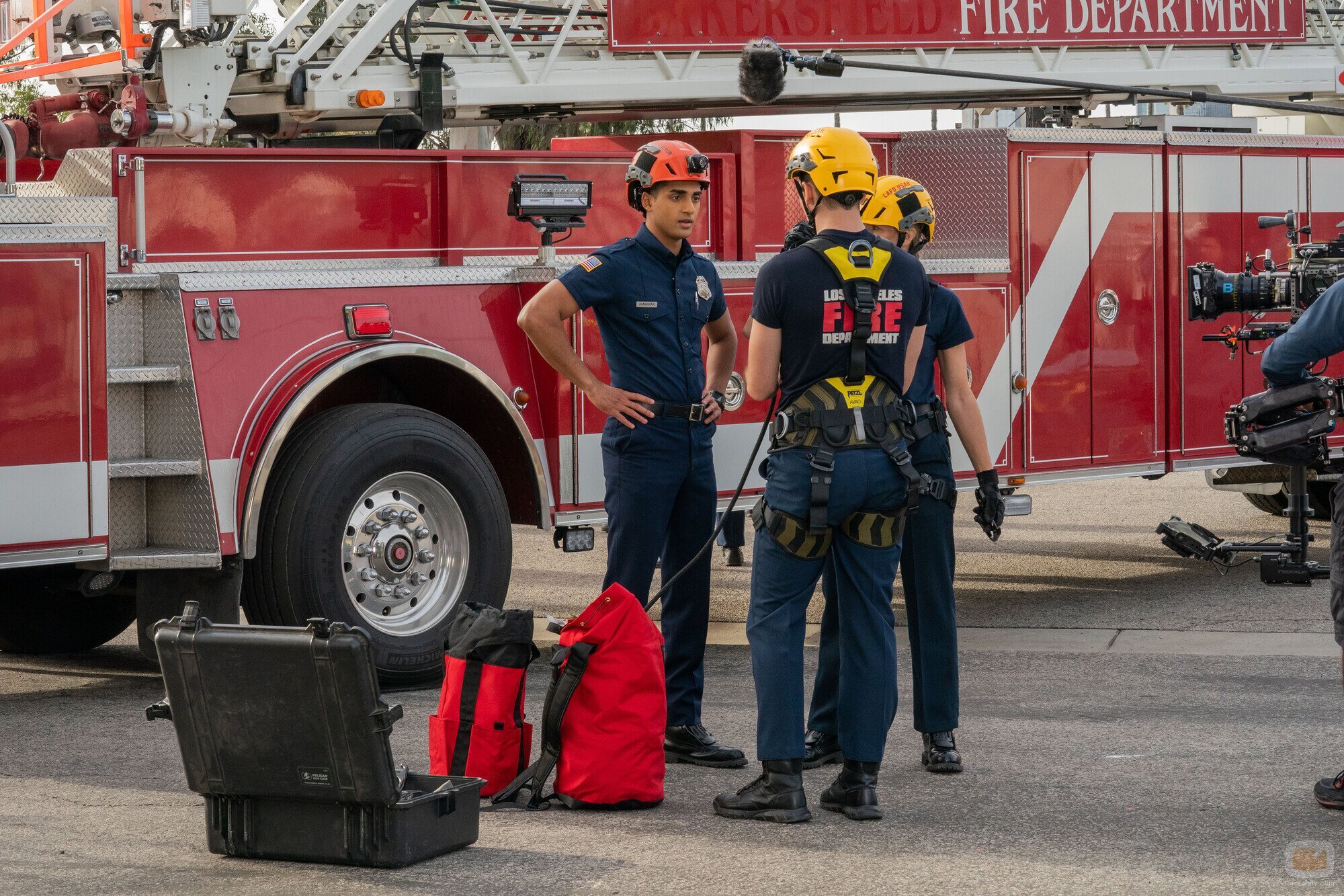 Anirudh Pisharody en el 'Ansiedad de rendimiento' de '911'