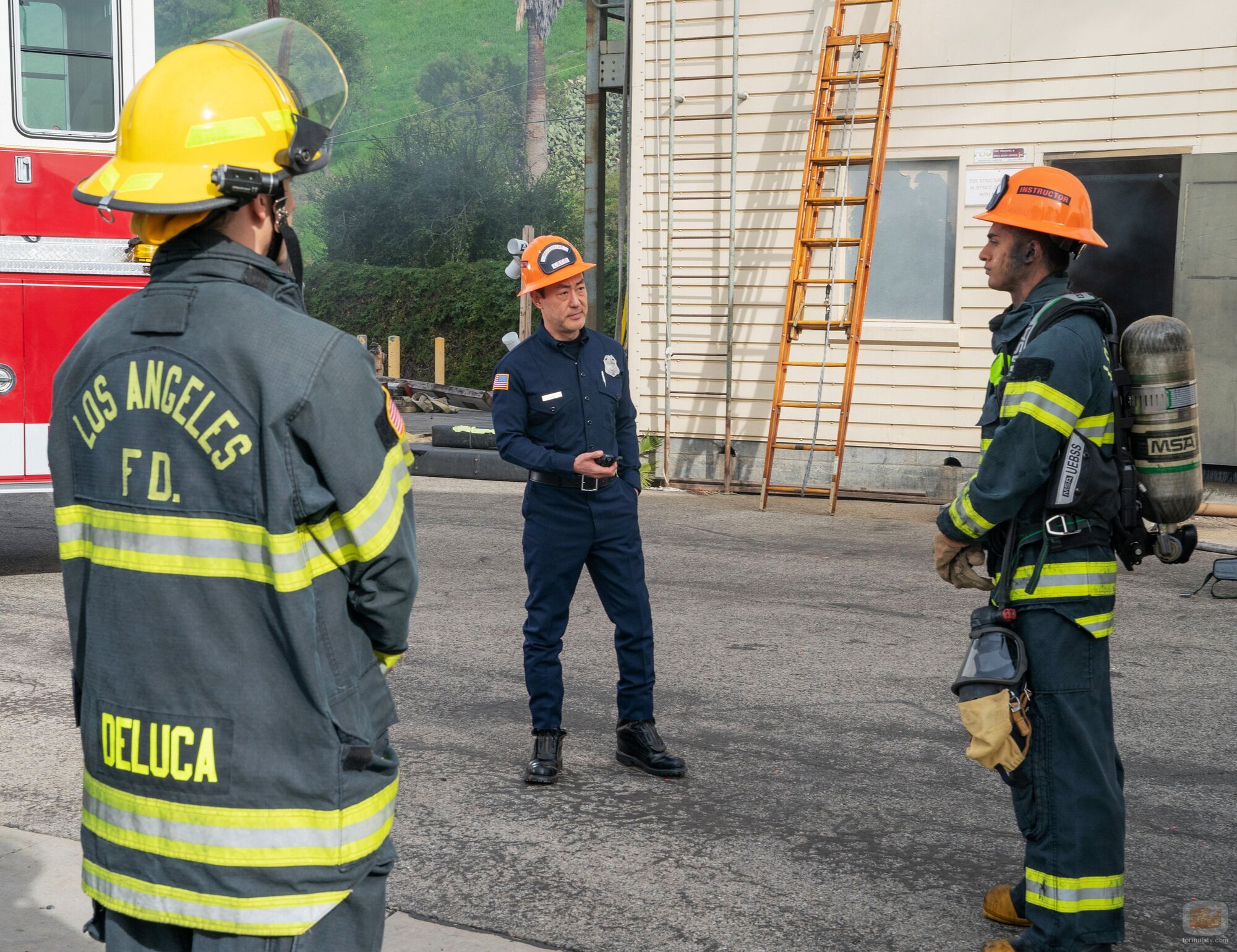 Kenneth Choi en 6x14 titulado 'Ansiedad de rendimiento' de '9-1-1'