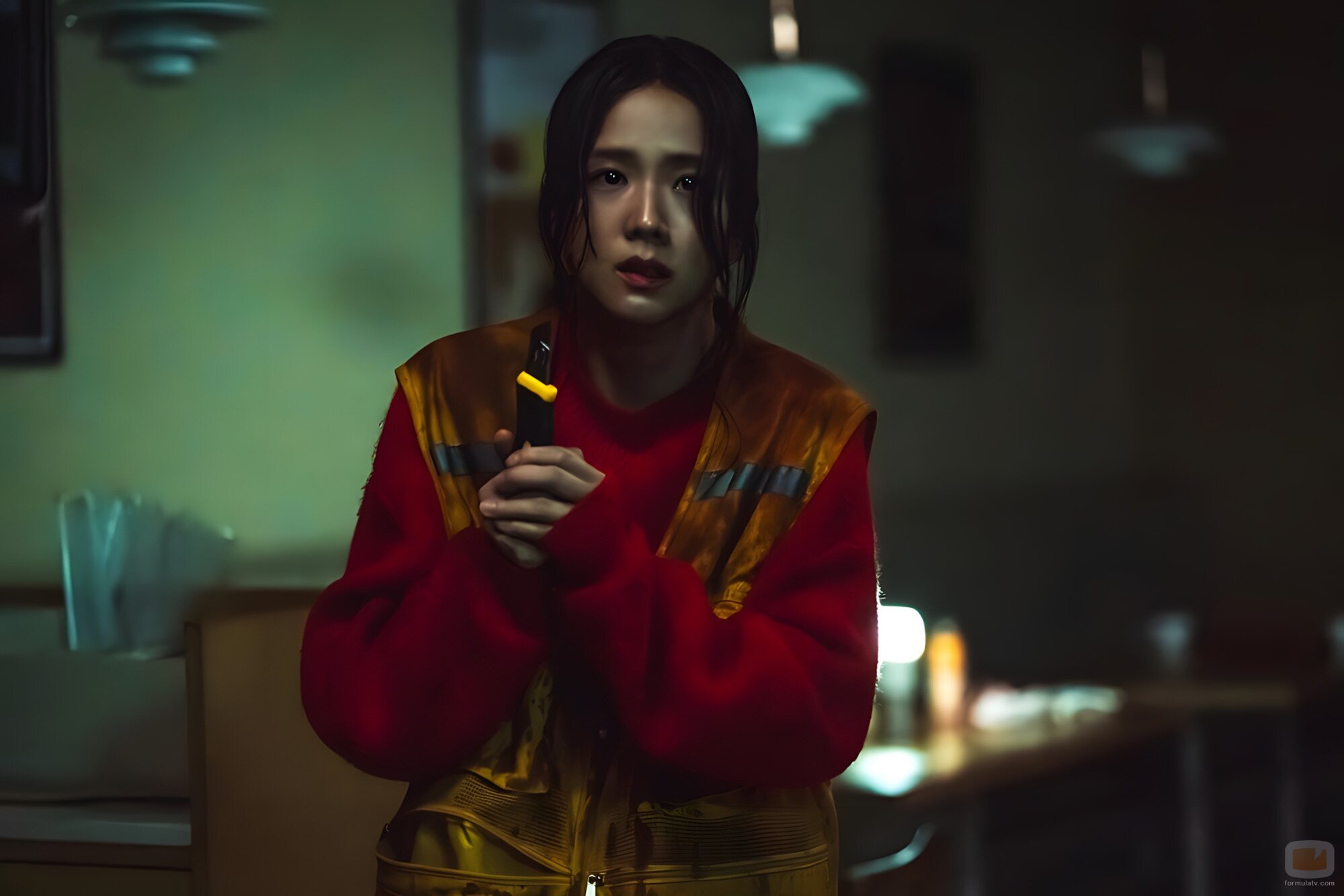 Kim Jisoo en 'Episodio 8' de 'Newtopia'