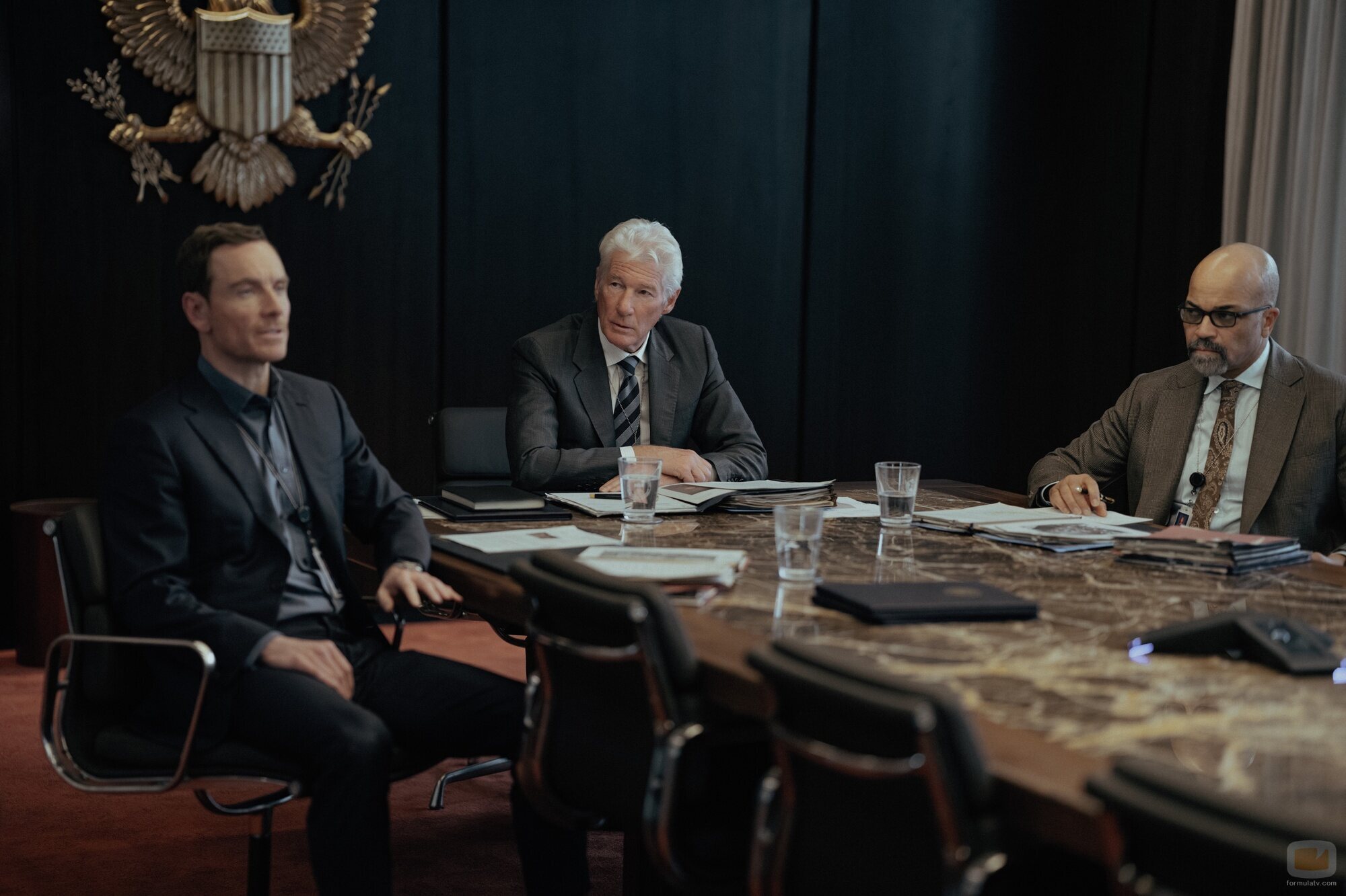 1x09 titulado 'The Rubicon' de 'La agencia'