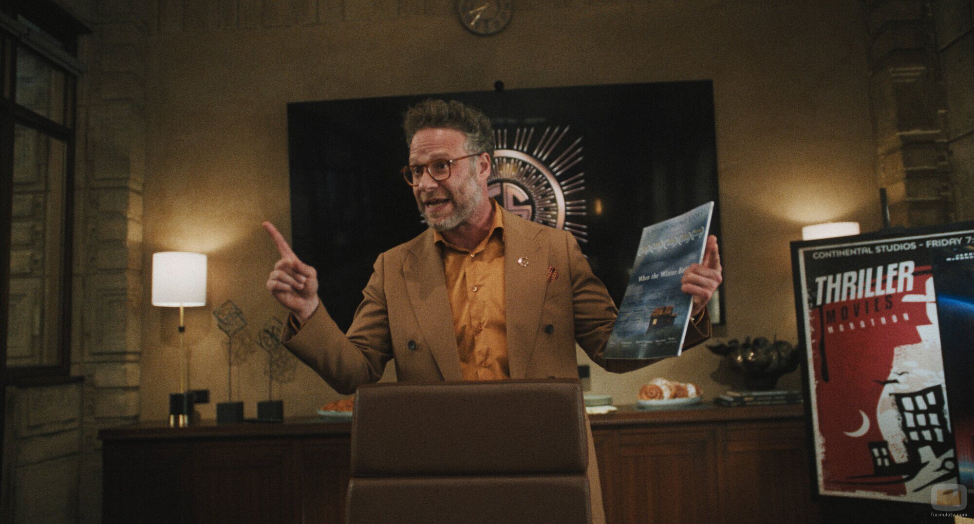 Seth Rogen en 1x01 'The Promotion' de 'The Studio'