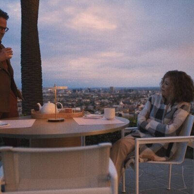 Seth Rogen y Catherine O'Hara en 'The Promotion' de 'The Studio'