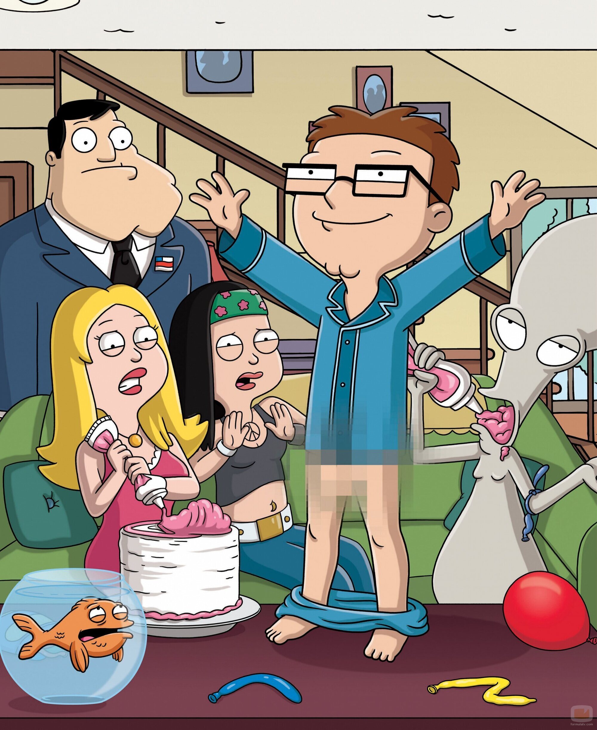 Capítulo 1 titulado '1600 Candles' de 'American Dad!'