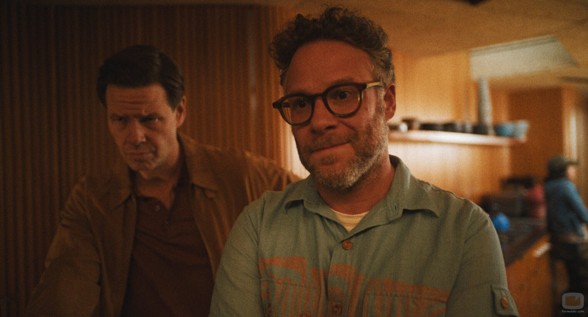 Ike Barinholtz y Seth Rogen en Capítulo 2 titulado 'El plano secuencia' de 'The Studio'